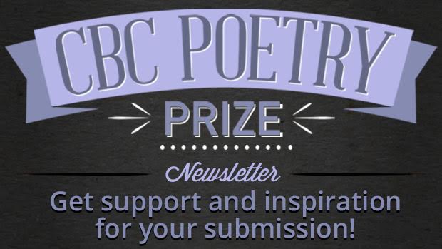 CBC Poetry Prize newsletter