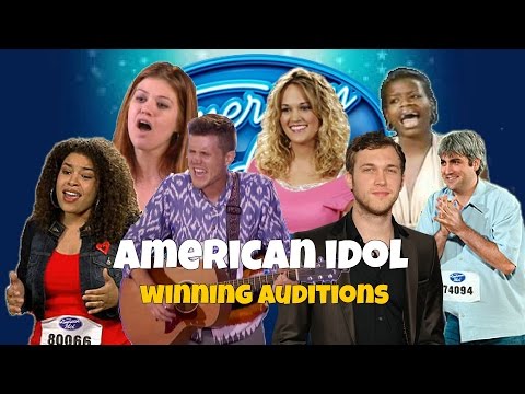 American Idol ALL WINNERS Auditions (Seasons 1-15)