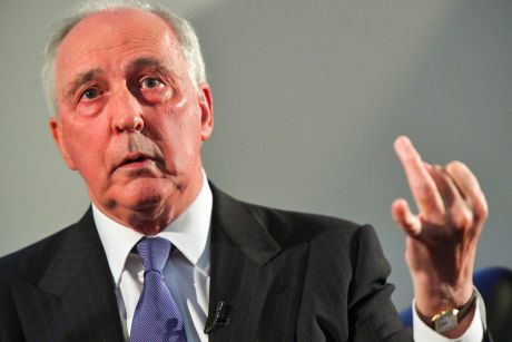 Former prime minister Paul Keating accused the Liberal Party of ''ideological snakiness''.