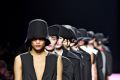 Hats came in all shapes and sizes at Jacquemus.