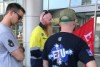 Protest outside Laing O'Rourke office in Darwin