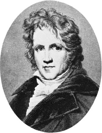 Friedrich Wilhelm Bessel, engraving by E. Mandel after a painting by Franz Wolf.