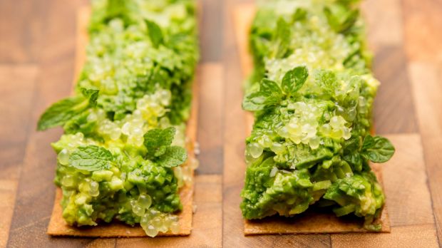 Avocado with native finger lime might feature on the vegetarian degustation at Attica, Melbourne.