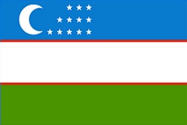 Uzbekistan Flag