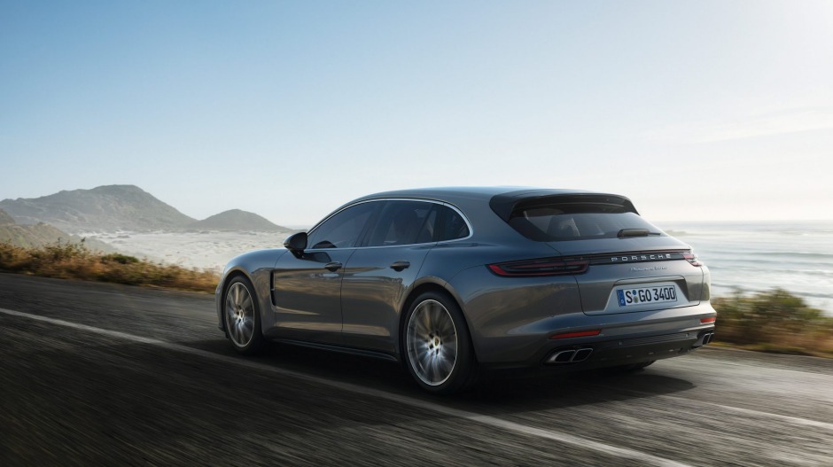 Porsche's Panamera Sport Turismo will start at around $US96,000 ($126,800) and stretch up to $US154,000 for a bare-bones ...