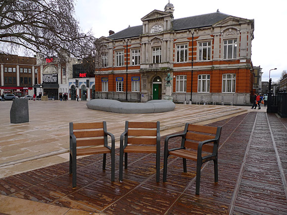 Windrush Square, Brixton Oval, Brixton, south London