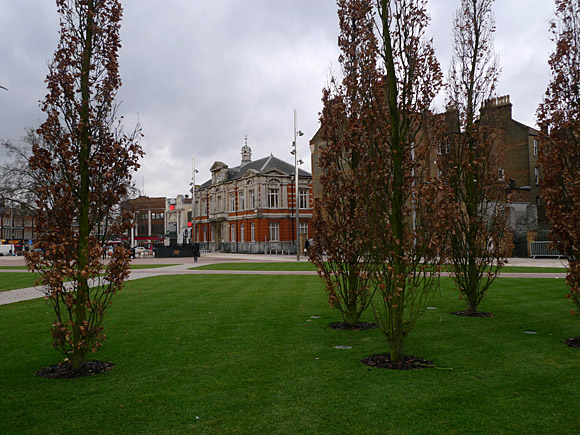 Windrush Square, Brixton Oval, Brixton, south London