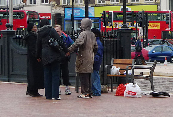 Windrush Square, Brixton Oval, Brixton, south London