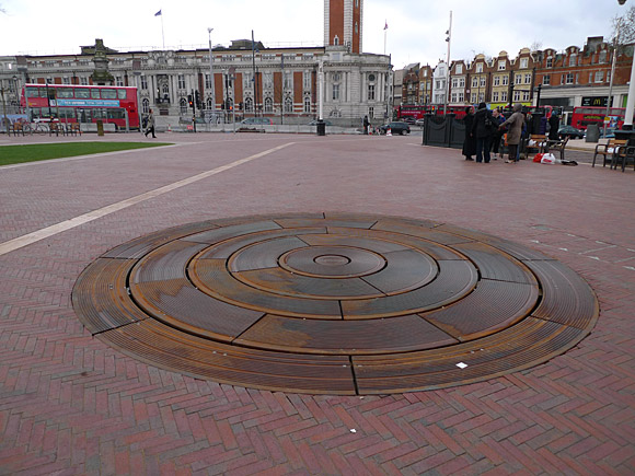 Windrush Square, Brixton Oval, Brixton, south London