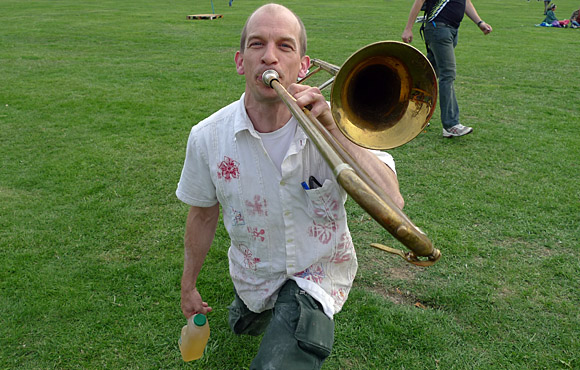 Urban Green Fair, Brockwell Park, Brixton, south London, an independent green fair for London, powered by solar and wind energy, 5th September 2010