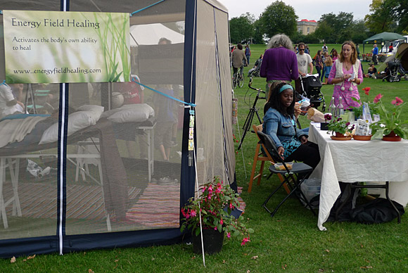 Urban Green Fair, Brockwell Park, Brixton, south London, an independent green fair for London, powered by solar and wind energy, 5th September 2010