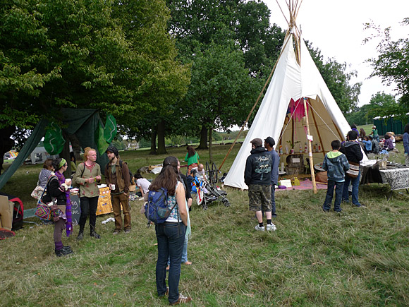 Urban Green Fair, Brockwell Park, Brixton, south London, an independent green fair for London, powered by solar and wind energy, 5th September 2010