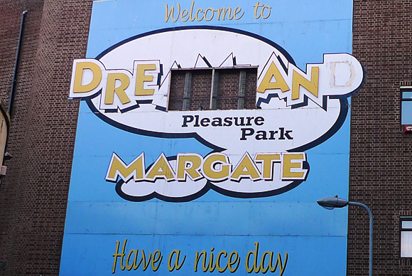 Dreamland, Margate, photos of the world's first amusement park of historic rides and surrounding cinema and shops, November, 2009