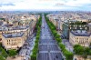 Champs Elysees from Arc de Triomphe, Paris, France istock