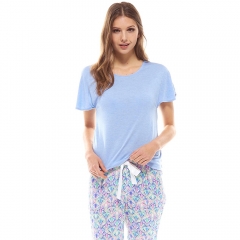 All Night Tee Blue Marle