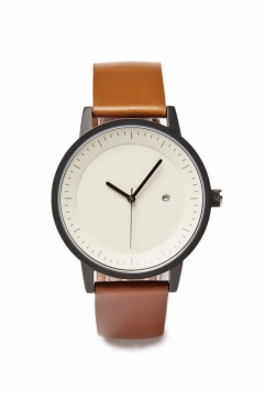 Earl 42MM Watch Tan/Black/White