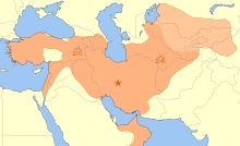 Map of the Seljuk Empire 1092