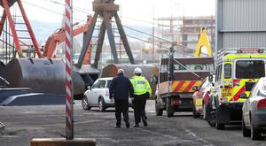 Incident at Stormont Wharf.
PACEMAKER BELFAST 21/03/2017