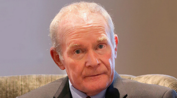 Martin McGuinness announcing his retirement from politics