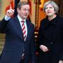 Enda Kenny with Theresa May