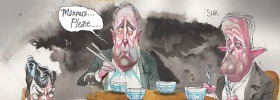 David Rowe's Chanticleer cartoon September 3, 2016.