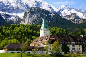 A3NBYN Elmau castle   smh traveller nov 9 Schloss Elmau. CREDIT ALAMY