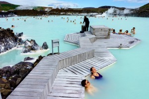 The Blue Lagoon geothermal spa is one of the most visited attractions in Iceland.