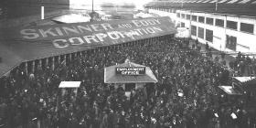 Seattle shipyards: the strike begins