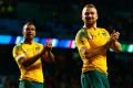 Clap your hands and say yeah: Time to get on the Wallaby bandwagon with Kurtley Beale and Matt Giteau.