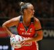 Giants superstar Kim Green in action against the Magpies. She has matured into a player who combines explosiveness with ...