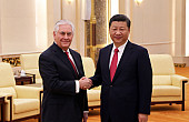 US Secretary of State Tillerson Meets Chinese President Xi