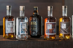 The retro range at the new $6.6 million Twenty Third Street Distillery in Renmark, South Australia.