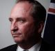 Deputy Prime Minister Barnaby Joyce poses for a portrait in his office at Parliament House in Canberra on Thursday 16 ...