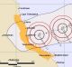 BoM map shows the cyclone likely to form off Queensland.