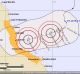 BoM map shows the cyclone likely to form off Queensland.