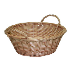 PM&PP - Round Willow Bread Basket With Handles - Speciality Serveware