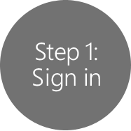 Step 1: Sign in