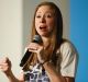 Chelsea Clinton campaigns for her mother, Democratic presidential candidate Hillary Clinton, at the Transcept, ...