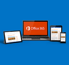 Computer and other devices with Office 365, register for a free live demo of Office 365