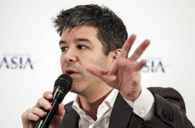 Chief executive Travis Kalanick 'is trying to dodge the daggers aimed at him and at Uber, a ride-hailing firm that is ...