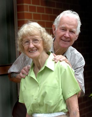 Ron and Evelyn Bean in 2006.