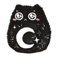 jessthechen cat cute space black