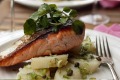 Salmon with Potato Salad