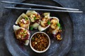 Silky, mouth-watering, delectable, clean-tasting wontons.