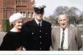 Dick Quigg, on graduation day 1963 with his proud parents.