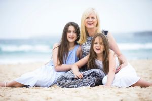 Collector mum Barbara Bryan with daughters Brooke, 11, and Samantha, 9, on a recent trip to Bondi. Barbara reviews ...