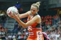 New leader: Jo Harten has assumed the on-court leadership of the Giants. 