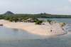 Alter do Chao Beach in the Island of Love in Rio Tapajos, Brazil.