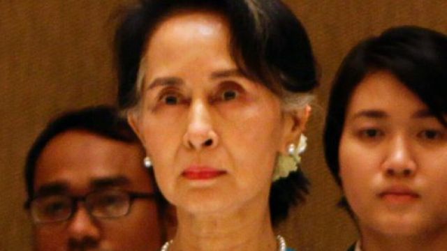 Myanmar's State Counsellor Aung San Suu Kyi.