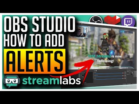 ✅ OBS Studio - Adding Alerts for Follower, Subscriber, Donation